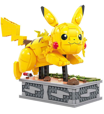 MEGA Pokémonfigur - Motion Pikachu - 1095 Dele MEGA Pokémonfigur - Motion Pikachu - 1095 Dele
