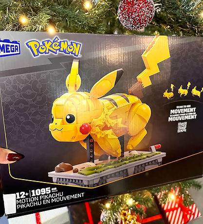 MEGA Pokémonfigur - Motion Pikachu - 1095 Dele