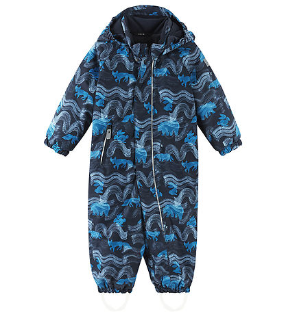 Reima Flyverdragt - Puhuri - Navy m. Print Reima Flyverdragt - Puhuri - Navy m. Print