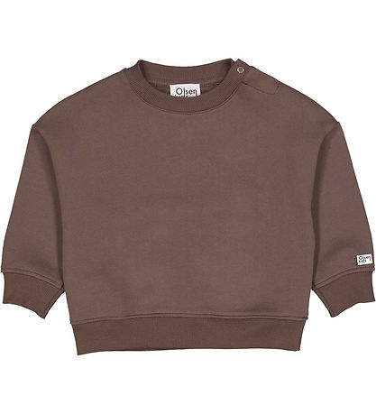 Olsen kids x By Green Sweatshirt - Ceder Brown