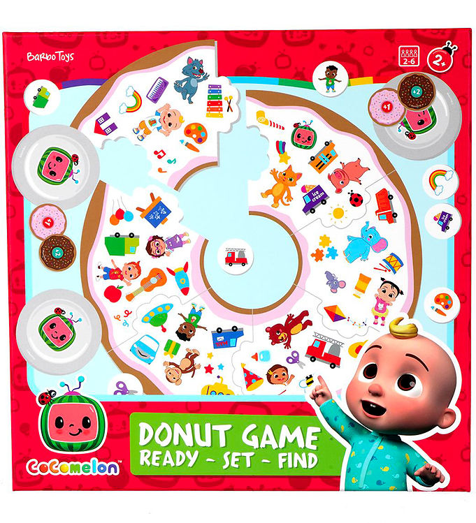Cocomelon Spil - Donut - Klar Parat Find