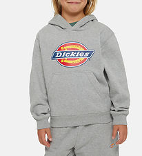 Dickies Hættetrøje - Youth Logo - Heather Gray Dickies Hættetrøje - Youth Logo - Heather Gray