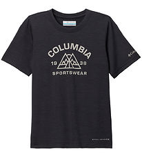 Columbia T-shirt - Mount Echo - Black Columbia T-shirt - Mount Echo - Black