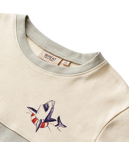 Wheat T-shirt - Oliver - Sea Mist Wheat T-shirt - Oliver - Sea Mist