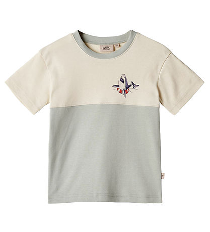Wheat T-shirt - Oliver - Sea Mist Wheat T-shirt - Oliver - Sea Mist