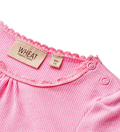 Wheat Body l/æ - Rib - Lotta - Pink