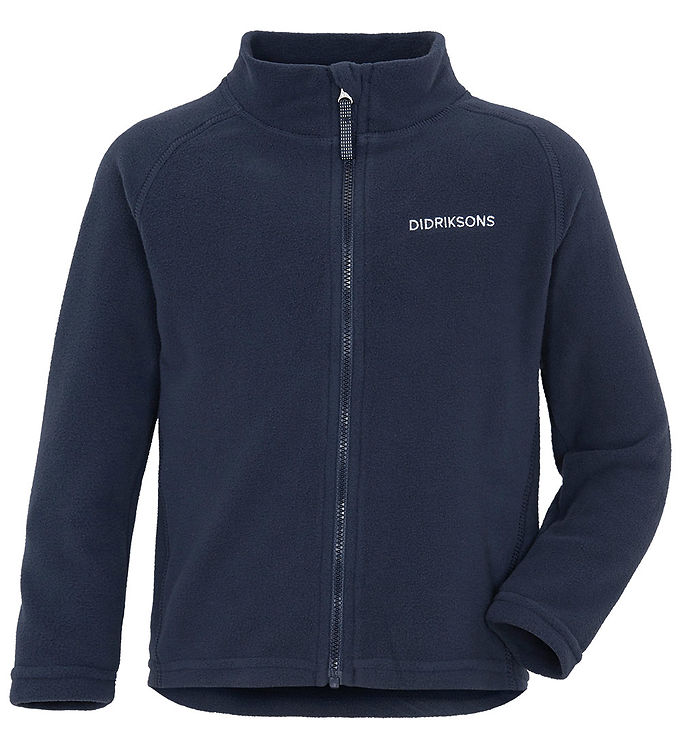 Didriksons Monte, fleecejakke, junior, navy
