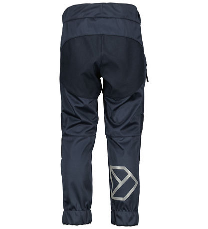 Didriksons Softshellbukser - Lövet - Navy