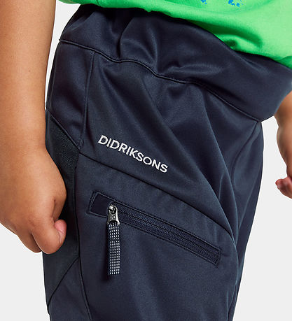 Didriksons Softshellbukser - Lövet - Navy