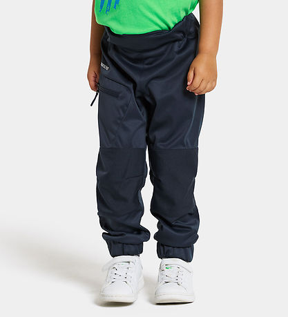 Didriksons Softshellbukser - Lövet - Navy