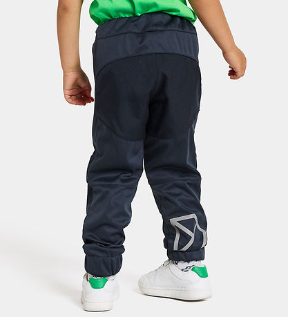 Didriksons Softshellbukser - Lövet - Navy