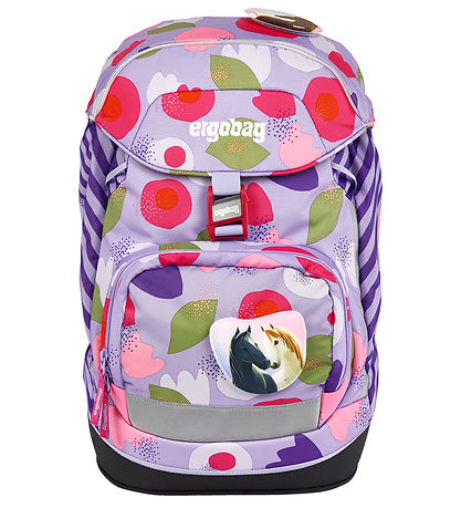 Ergobag Skoletaske - Prime - Flower PowBear Ergobag Skoletaske - Prime - Flower PowBear