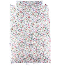 Nørgaard Madsens Sengetøj - Voksen - Hvid m. Blomster Nørgaard Madsens Sengetøj - Voksen - Hvid m. Blomster