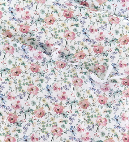 Nørgaard Madsens Sengetøj - Voksen - Hvid m. Blomster