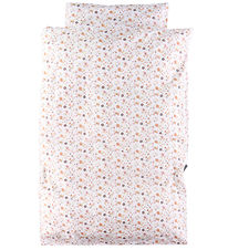 Nørgaard Madsens Sengetøj - Voksen - Hvid m. Rosa Blomster Nørgaard Madsens Sengetøj - Voksen - Hvid m. Rosa Blomster