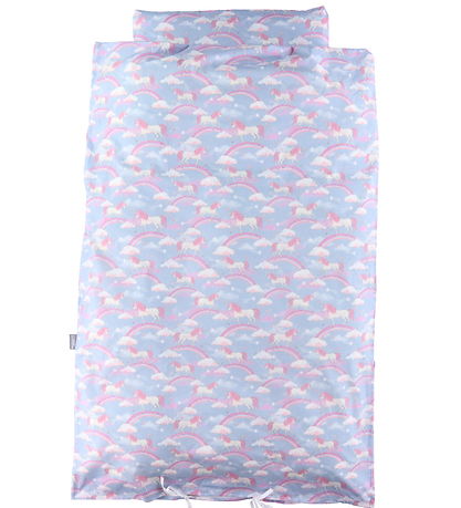 Nørgaard Madsens Sengetøj - Voksen - Denim m. Enhjørninger/Regnb Nørgaard Madsens Sengetøj - Voksen - Denim m. Enhjørninger/Regnb