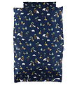 Nørgaard Madsens Bedding - Baby - Navy w. Safari Animal Nørgaard Madsens Bedding - Baby - Navy w. Safari Animal