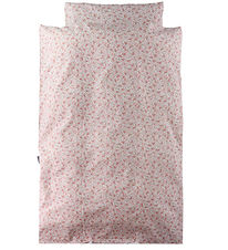 Literie Nørgaard Madsens - Bébé - Blanc av. Petites fleurs Literie Nørgaard Madsens - Bébé - Blanc av. Petites fleurs