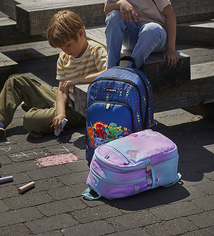 LEGO® Iconic Sparkle Backpack - Blue/Pink