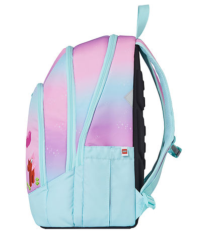 LEGO® Iconic Sparkle Skoletaske - Blå/Pink