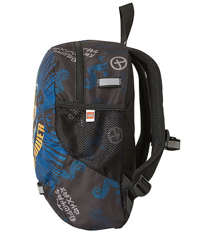 LEGO® Ninjago Børnehavetaske - Sort/Blå m. Print LEGO® Ninjago Børnehavetaske - Sort/Blå m. Print