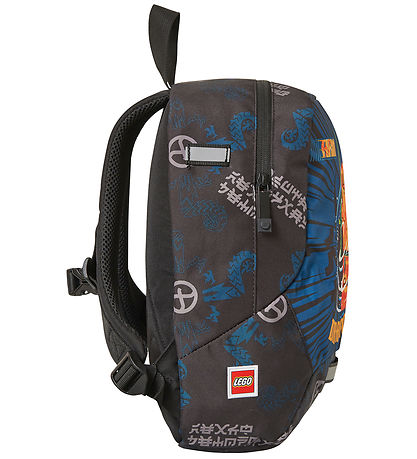 LEGO® Ninjago Børnehavetaske - Sort/Blå m. Print LEGO® Ninjago Børnehavetaske - Sort/Blå m. Print