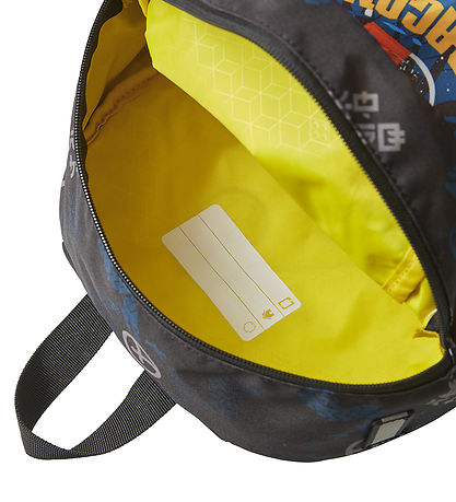 LEGO® Ninjago Børnehavetaske - Sort/Blå m. Print LEGO® Ninjago Børnehavetaske - Sort/Blå m. Print