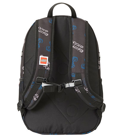 LEGO® Ninjago Rygsæk - Blå/Sort m. Print LEGO® Ninjago Rygsæk - Blå/Sort m. Print