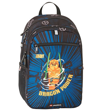 LEGO® Ninjago Rucksack - Blau/Schwarz m. Print