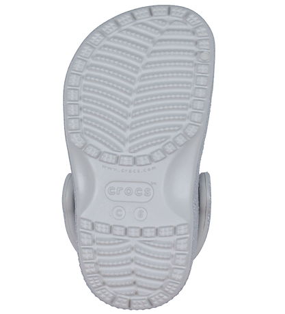 Crocs Sandals - Classic Glitter Clog T - Silver Glitter