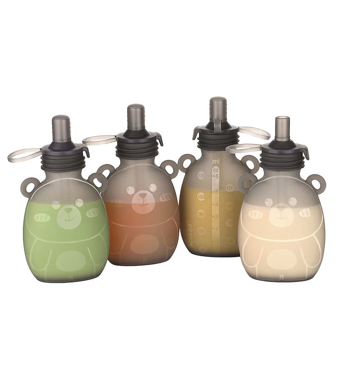 Haakaa Smoothieposer - Silikone - 4-pak - 170 ml