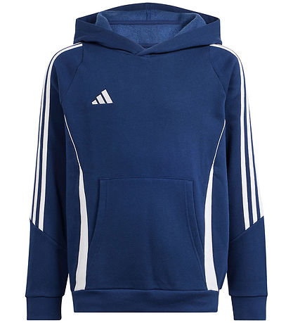 adidas Performance Hættetrøje - Tiro 24 SWHOODY - Blå/Hvid adidas Performance Hættetrøje - Tiro 24 SWHOODY - Blå/Hvid