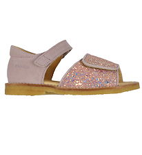 Angulus Sandaler - Pale Rose/Rose Glitter Angulus Sandaler - Pale Rose/Rose Glitter