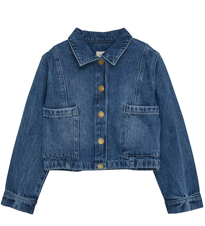 Creamie Denim Jakke - Blue Denim