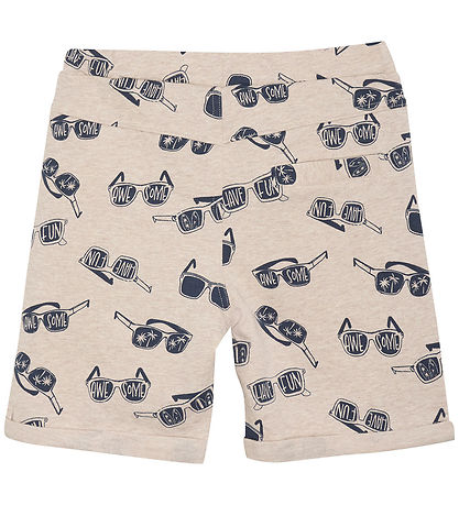 Minymo Shorts - Light Beige Melange