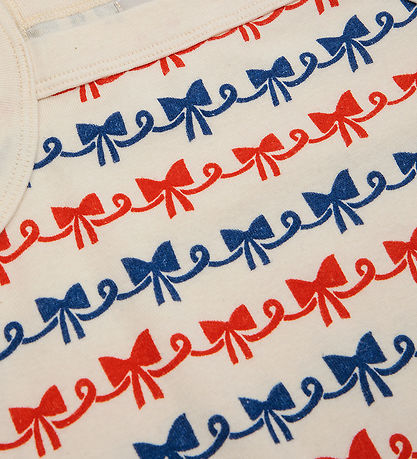 Bobo Choses Body u/æ - Baby Ribbon Bow All Over - Offwhite Bobo Choses Body u/æ - Baby Ribbon Bow All Over - Offwhite