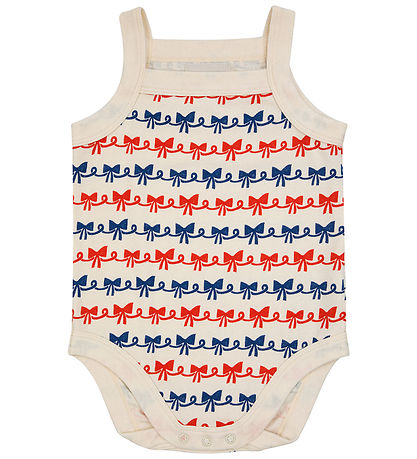 Bobo Choses Body u/æ - Baby Ribbon Bow All Over - Offwhite Bobo Choses Body u/æ - Baby Ribbon Bow All Over - Offwhite