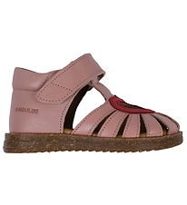 Angulus Sandaler - Begynder - Rose/Red Angulus Sandaler - Begynder - Rose/Red