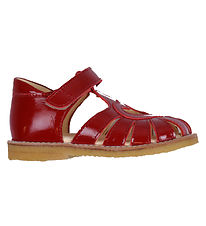 Angulus Sandaler - Hjertesandal - Dark Red Angulus Sandaler - Hjertesandal - Dark Red