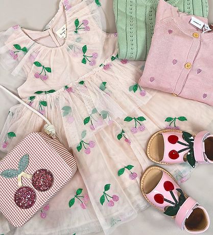 Mimi & Lula Skuldertaske - Cherries Cute Tulip Mimi & Lula Skuldertaske - Cherries Cute Tulip