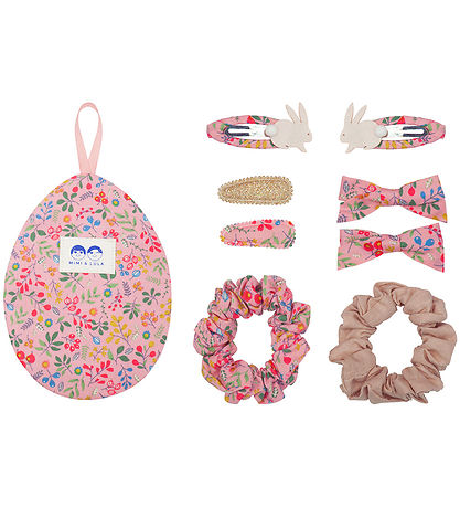Mimi & Lula Gavesæt m. Hårpynt - Easter Egg Pink Mimi & Lula Gavesæt m. Hårpynt - Easter Egg Pink
