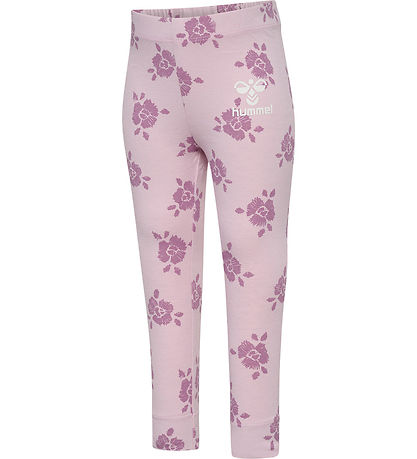 Hummel Leggings - HmlBloomy - Winsome Orchid Hummel Leggings - HmlBloomy - Winsome Orchid