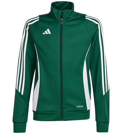 adidas Performance Cardigan - Tiro24 TRJKTY - Grøn/Hvid adidas Performance Cardigan - Tiro24 TRJKTY - Grøn/Hvid