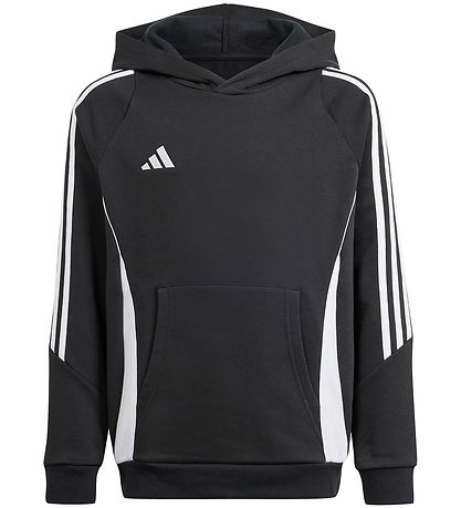 adidas Performance Hættetrøje - Tiro24 SWHOODY - Sort/Hvid adidas Performance Hættetrøje - Tiro24 SWHOODY - Sort/Hvid