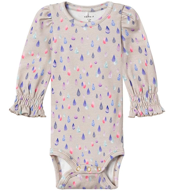 Name It Nacreous Cloud Printet Body - Str. 1m 56cm