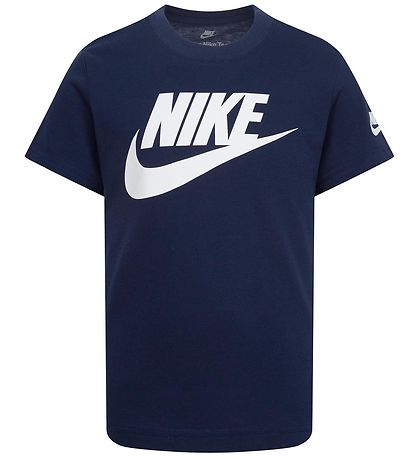 Nike T-shirt - Mørkeblå/Hvid  Nike T-shirt - Mørkeblå/Hvid