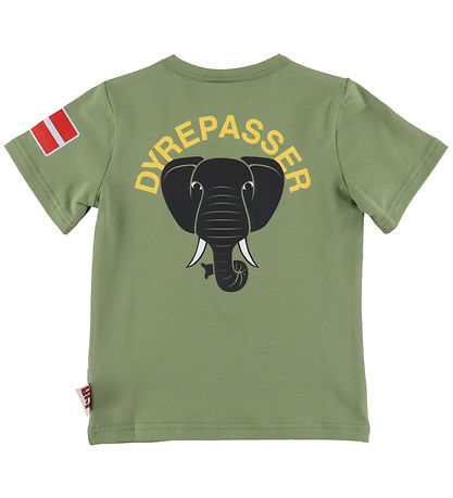 DYR-Cph T-Shirt - Dyrepasser - Sage Elefant DYR-Cph T-Shirt - Dyrepasser - Sage Elefant