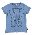 DYR-Cph T-Shirt - Dyrhide - Porcelaine Outline Elefant