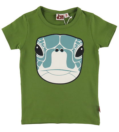 DYR-Cph T-shirt - Dyrcrowl - Olive Skildpadde