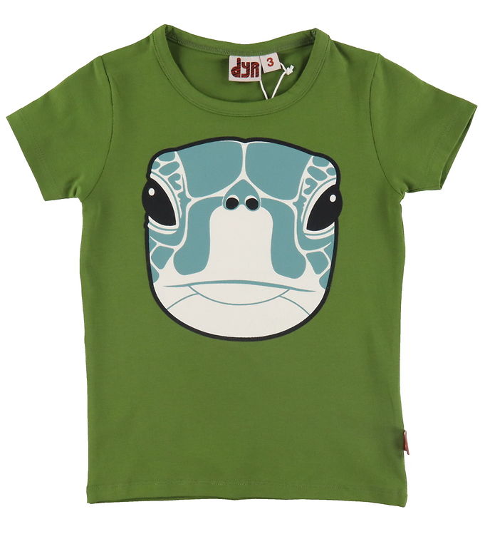 DYR-Cph T-shirt - Dyrcrowl - Olive Skildpadde